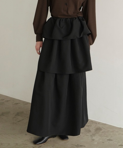 セール】FRILL TIERED SKIRT（スカート）｜CLANE（クラネ）の
