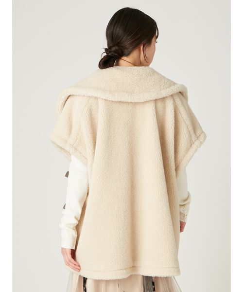 FRAY I.D（フレイアイディー）の「ECOPELボアポンチョ（ポンチョ