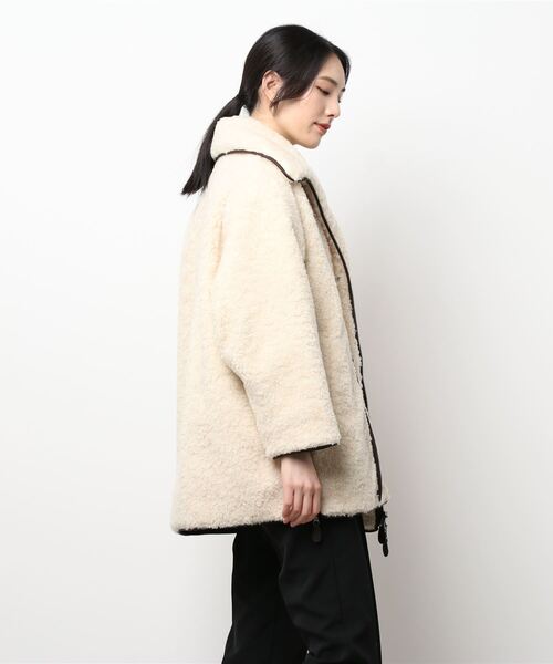 CASA FLINE（カーサフライン）の「ステンカラーボアリバーシブルJK