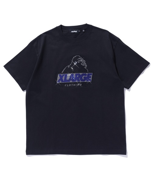 RHINE STONE SLANTED OG S/S TEE（Tシャツ/カットソー）｜XLARGE