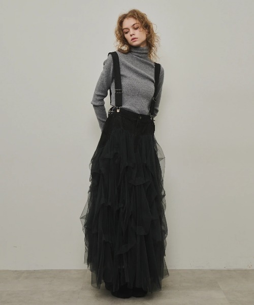 LA BELLE ETUDE（ラベルエチュード）の「サスペンダーデニムCarrie