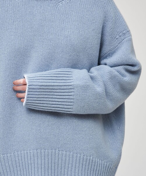GALERIE VIE（ギャルリー ヴィー）の「ファインウール クルーネック