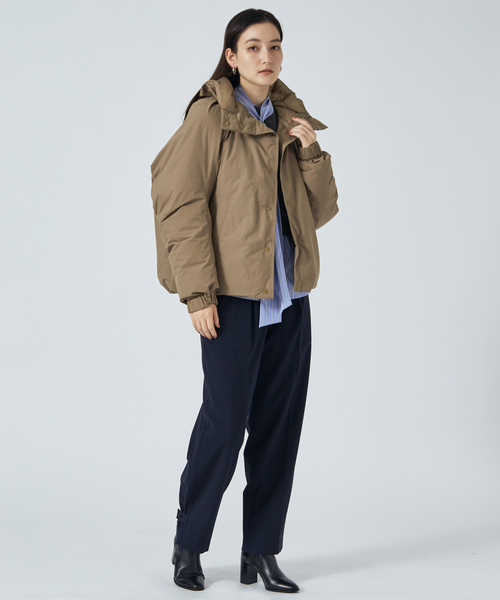 qualite（カリテ）の「【2WAY】ショートリバーダウン（ダウン