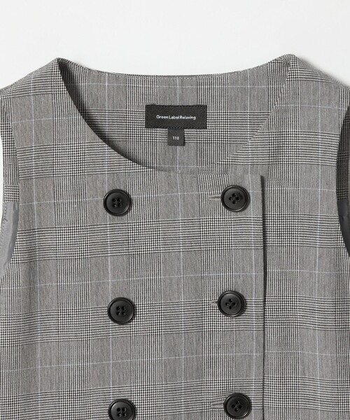 グレンチェック ジャンスカ / キッズ 110cm-130cm（ジャンパースカート