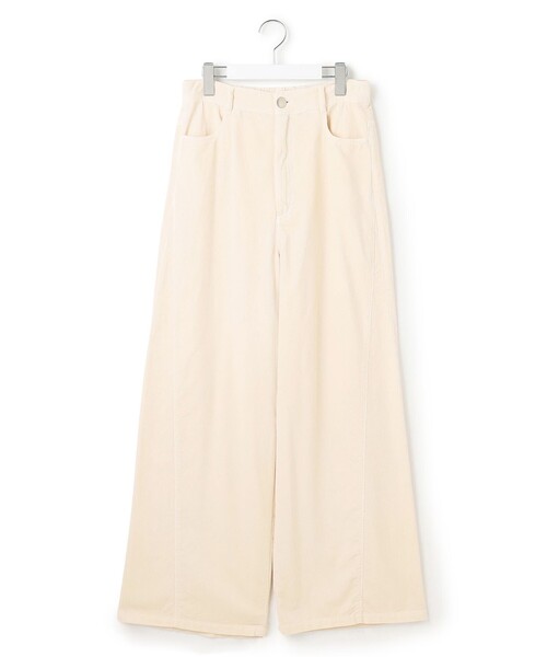 セール】コットン コーデュロイ ワイド パンツ（その他パンツ）｜23区