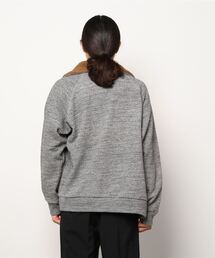 Jackman（ジャックマン）の「GG Sweat Boa Collar（ブルゾン）」 - WEAR