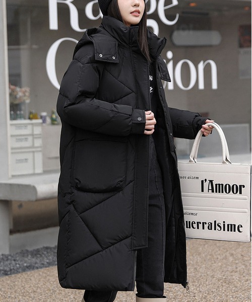 セール】中綿 ロングコート（ダウンジャケット/コート）｜BLANC