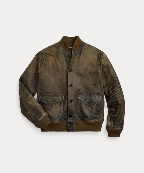 RRL（ダブル アール エル）の「スエード ジャケット（ブルゾン）」 - WEAR