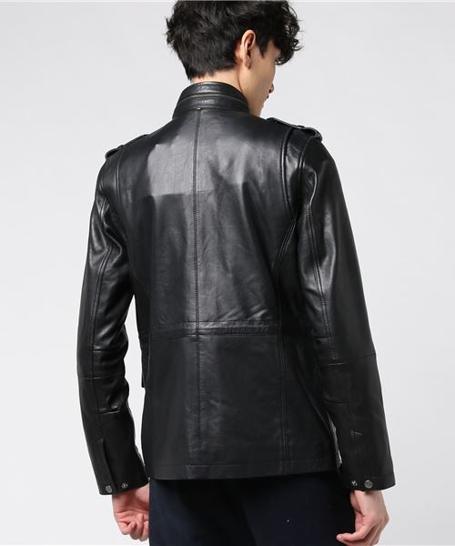 Pretty Green（プリティーグリーン）の「BALFOUR M65タイプ レザー