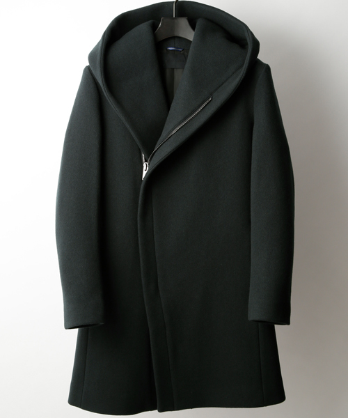 junhashimoto（ジュンハシモト）の「WRAP COAT（ステンカラーコート