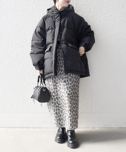 WEB限定】SHIPS any: フーディ ショート ダウン ジャケット 2（ダウン