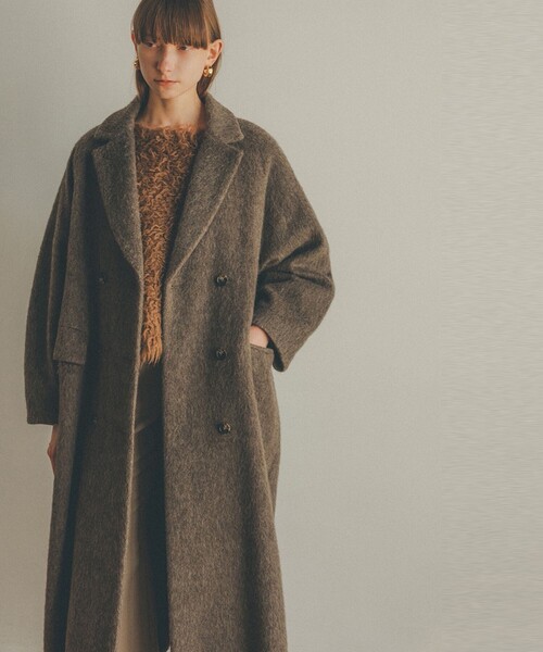CLANE(クラネ)】ダブルウールロングコート 11101-0092/DOUBLE WOOL