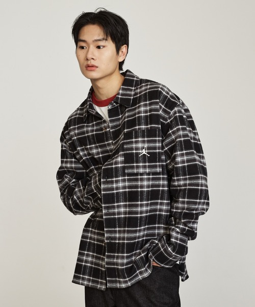 ジョーダン ブルックリン メンズ グラフィック フランネル / Jordan