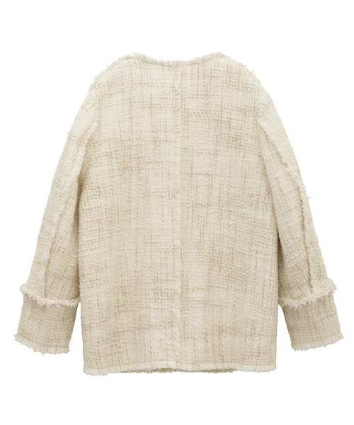 CLANE（クラネ）の「【CLANE/クラネ】NO COLOR TWEED JACKET（ノー