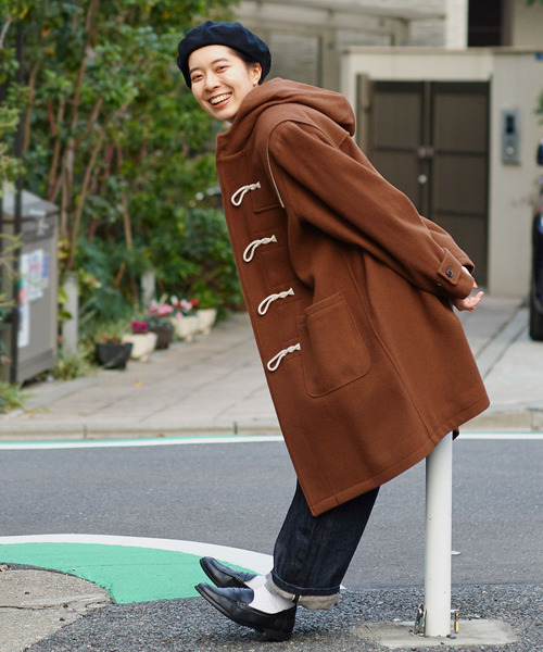 ウールモッサ ダッフルコート（ダッフルコート）｜PAR ICI