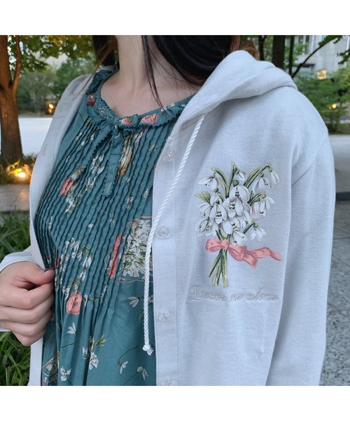 PINK HOUSE（ピンクハウス）の「スノードロップパーカー（パーカー