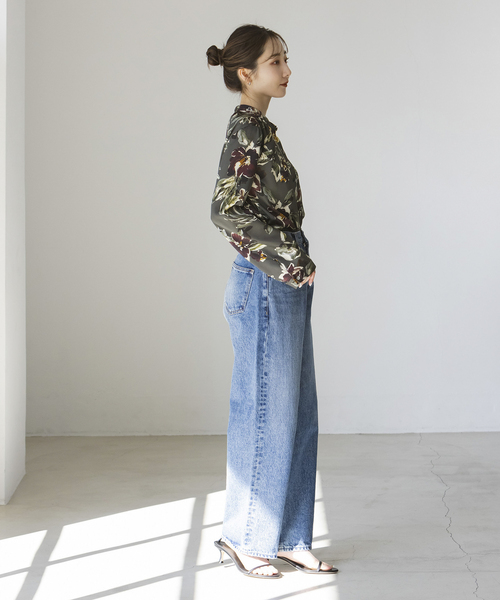 Noble（ノーブル）の「スモーキーフラワープリントシャツ（シャツ