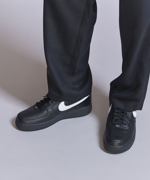 NIKE（ナイキ）の「＜NIKE＞ エア フォース 1 07 BLACK/スニーカー
