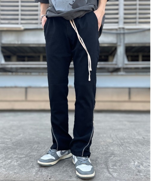 DankeSchon/ダンケシェーン/TCBLK OUTZIP PANTS（その他パンツ