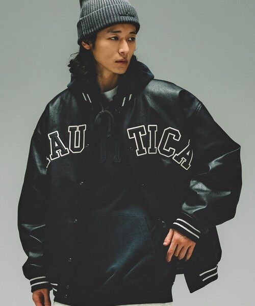 NAUTICA（ノーティカ）の「NAUTICA/ノーティカ Arch Logo Leather