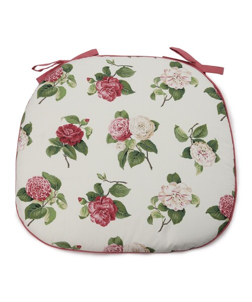 カミール柄 シートクッション（クッション/クッションカバー）｜LAURA