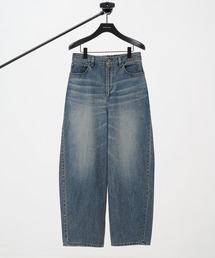 残りわずか】コーティングデニムバレルパンツ（デニムパンツ）｜UNITED