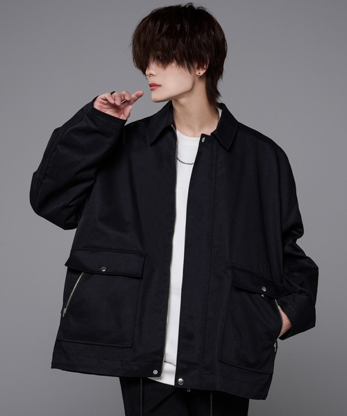 military flight zip blouson / ミリタリーフライトジップブルゾン
