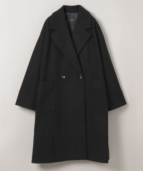 JEANASIS（ジーナシス）の「【WEB限定】ウーリーテックBIGカラーコート