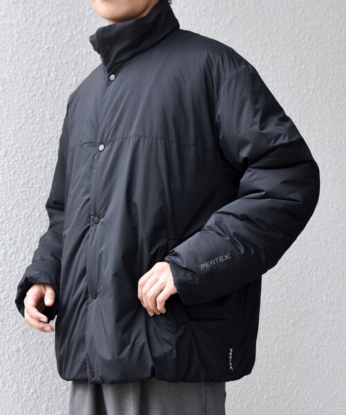 セール】SHIPS any:〈軽量/撥水〉PERTEX(R) × PRIMALOFT(R) スタンド