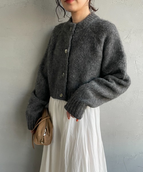セール】[TODAYFUL/トゥデイフル] 2WAY モヘアニットカーディガン