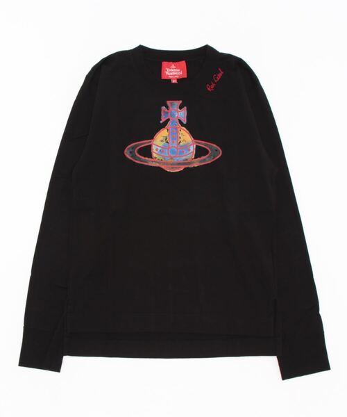 セール】ｿﾌﾄｺｯﾄﾝ天竺WATER COLOUR ORB ﾛﾝT（Tシャツ/カットソー