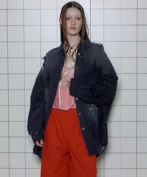 MAISON SPECIAL（メゾンスペシャル）の「Denim Oversized Shirt/デニム