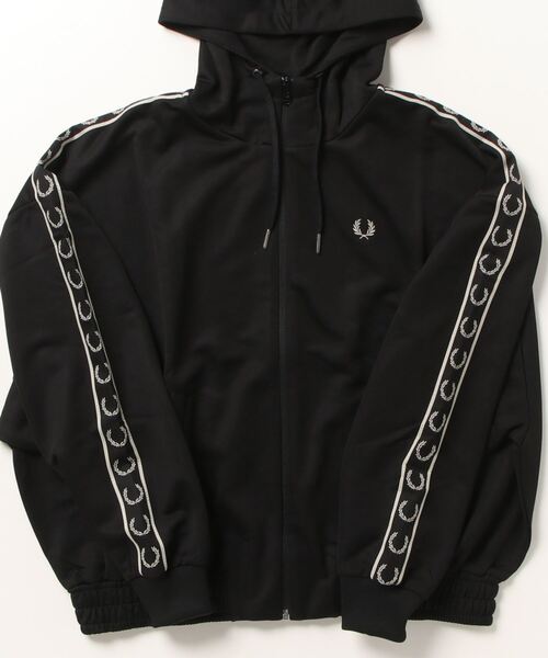 FRED PERRY（フレッドペリー）の「Taped Hooded Track Jacket