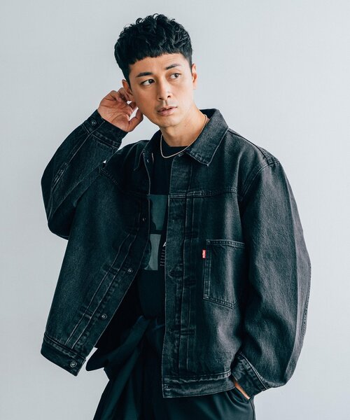 Levi's(リーバイス) 30th 別注 Type 1 Trucker Jacket BLACK（デニム