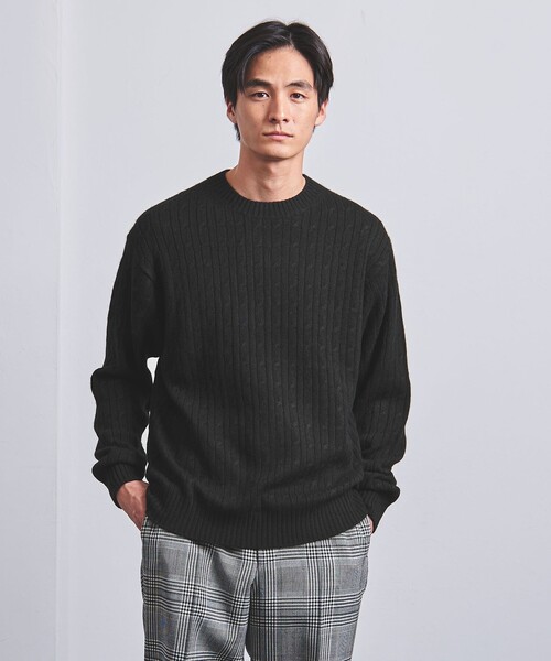 UNITED ARROWS（ユナイテッドアローズ）の「カシミヤ ロープド クルー