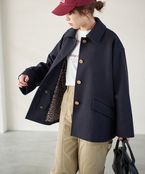 TRADITIONAL WEATHERWEAR 別注LINTON SHORT*（ステンカラーコート