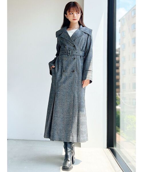 RESEXXY（リゼクシー）の「ラウンドカラーマーメイドコート（トレンチ