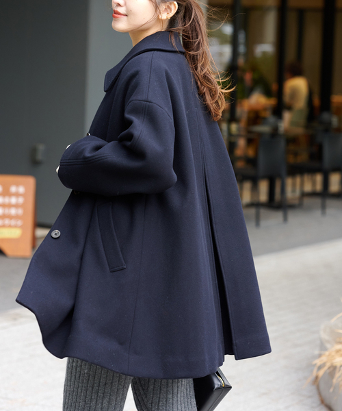 wtaps BLACK WATCH サテンカラーコートCOAT NAVYネイバー wtaps BLACK