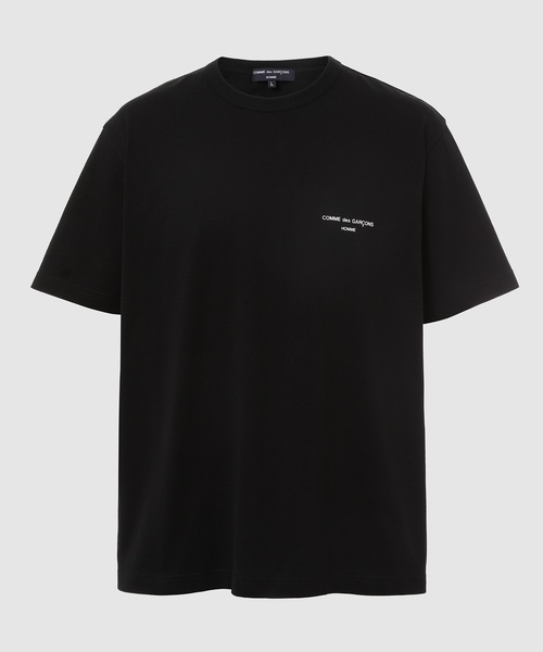 COMME des GARCONS HOMME LOGO TEE（Tシャツ/カットソー）｜COMME des
