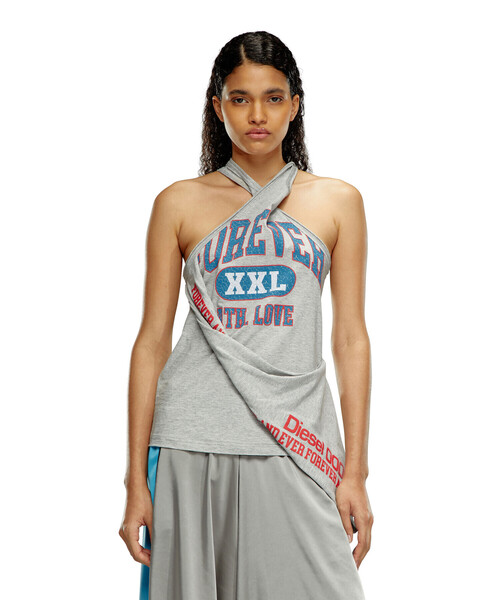 Diesel T-FINSI コーティング タンクトップ Diesel T-FINSI