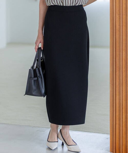 セール】【洗える/吊り干しOK】ヴィスコースストレッチ タイトスカート