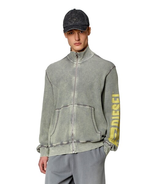 DIESEL（ディーゼル）の「メンズ スウェット S-GINAFY-ZIP（スウェット