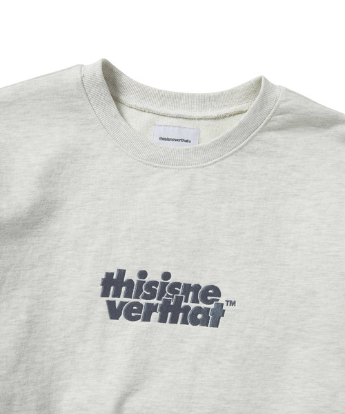 OL-Logo Crewneck（スウェット）｜thisisneverthat（ディスイズネバー