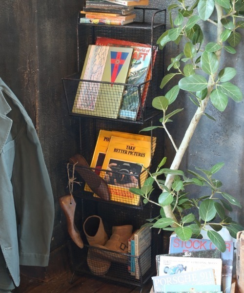 WIRE MAGAZINE RACK/ワイヤー マガジン ラック（収納グッズ）｜DULTON