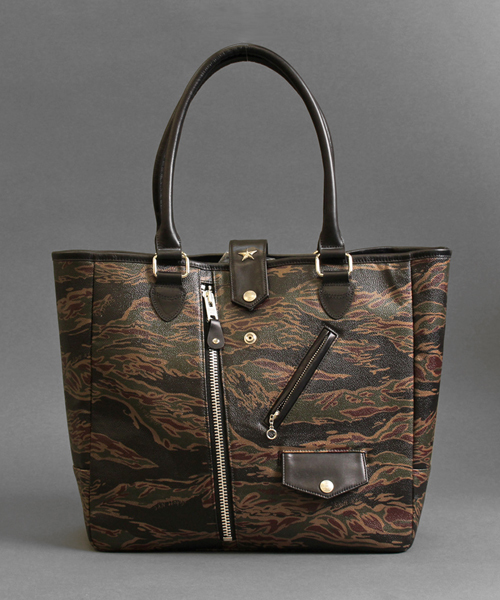 schott（ショット）の「Schott/ショット/TIGER CAMO RIDERS TOTE BAG
