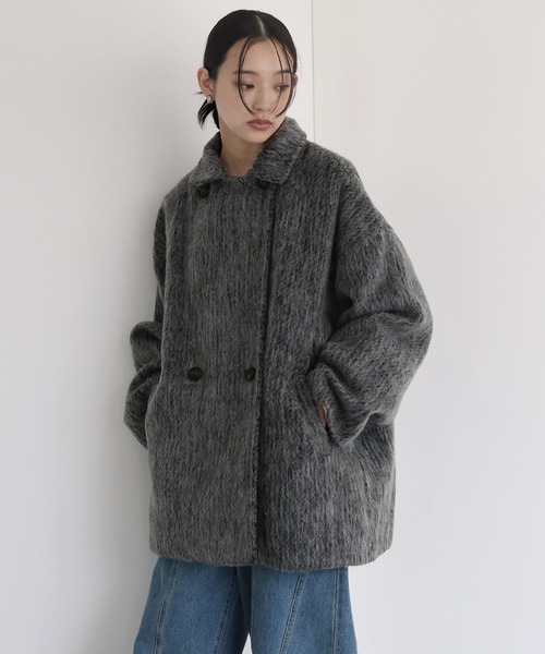 セール】シャギーミドルコート（ピーコート）｜hellam（へラム）の