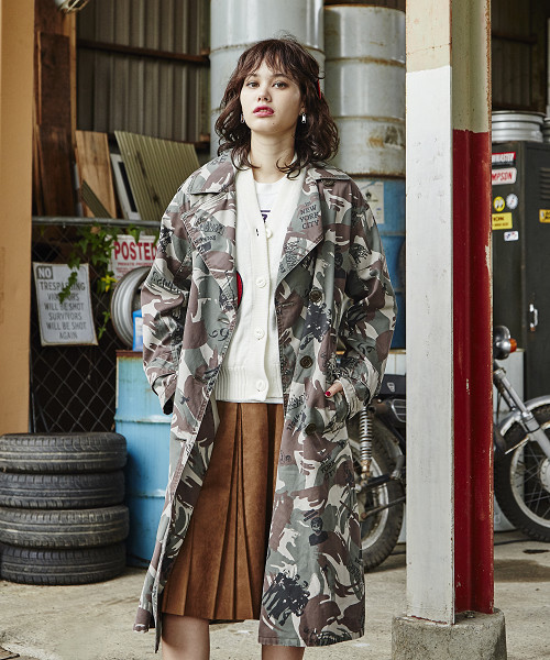 HYSTERIC GLAMOUR（ヒステリックグラマー）の「CR/トレンチCO