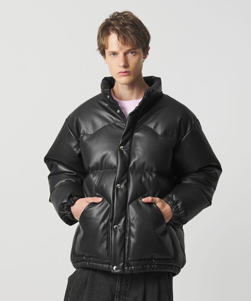 セール】＜CGS.＞レザーライク アライド ダウンジャケット（ダウン