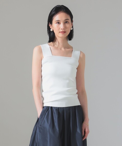 別注】スタイリスト佐藤佳菜子 × SLOANE / ミラノ リブ タンクトップ