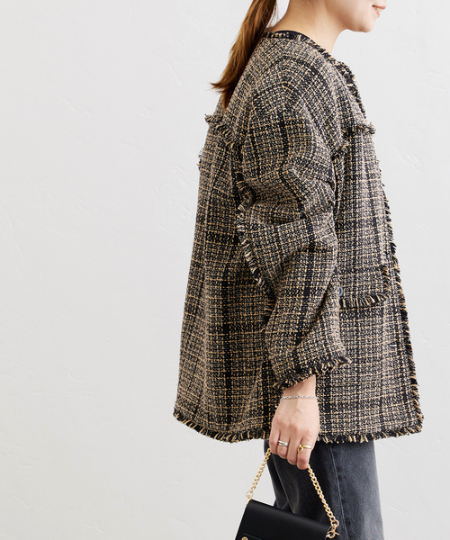 JOURNAL STANDARD（ジャーナルスタンダード）の「ツイードジャケット